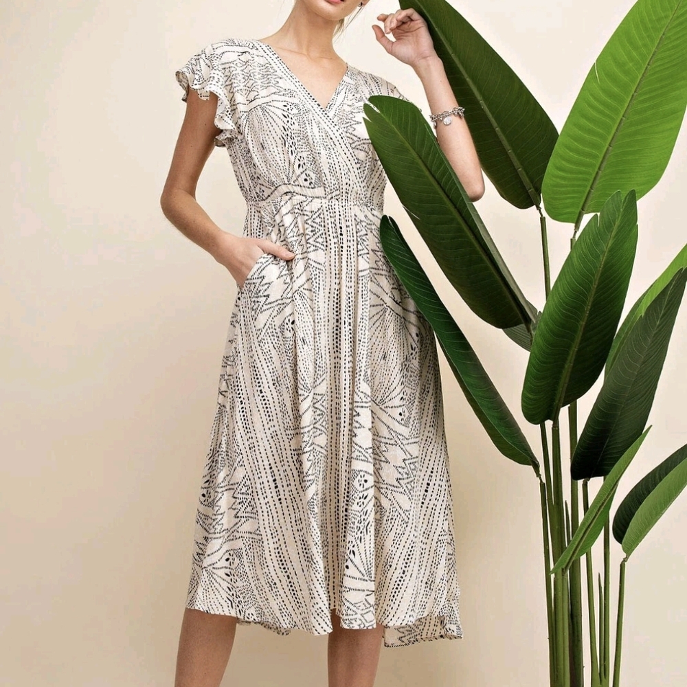 Pretty Chic Trendy Kori Plus Midi Dress Size XL